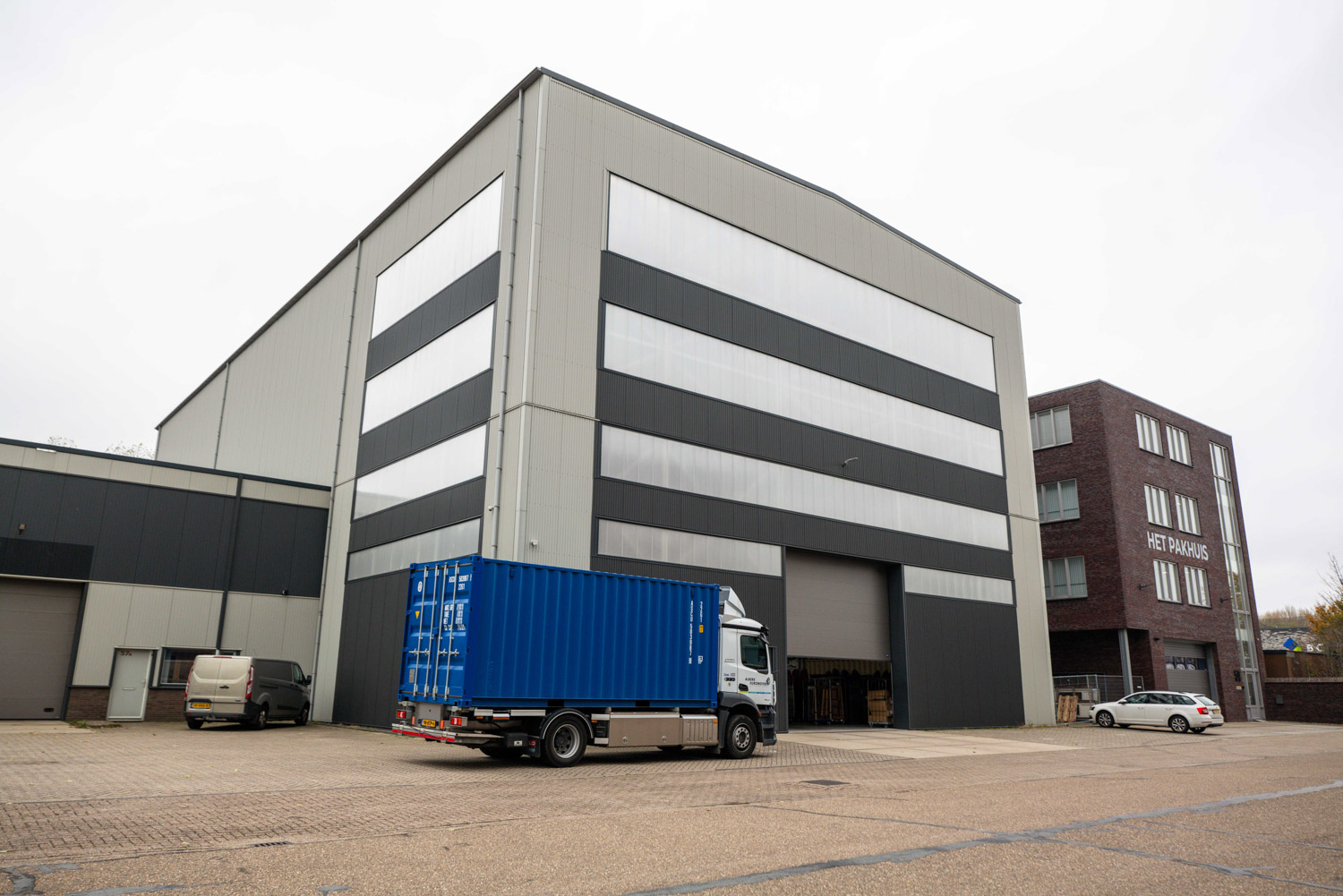 containeropslag loods Alkmaar