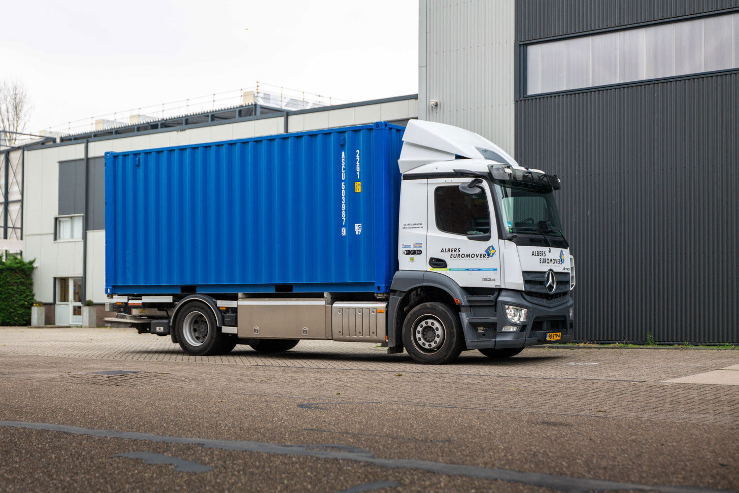 Container en zakelijke opslag