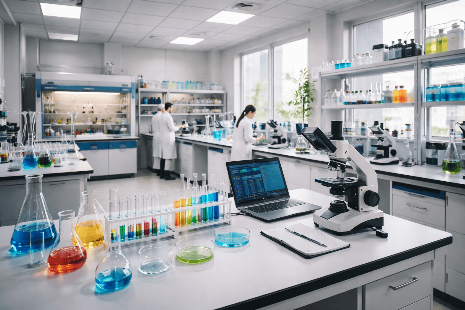 Laboratorium verhuizing